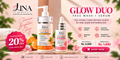 Lina Beauty Glow Duo – Face Wash + Serum
