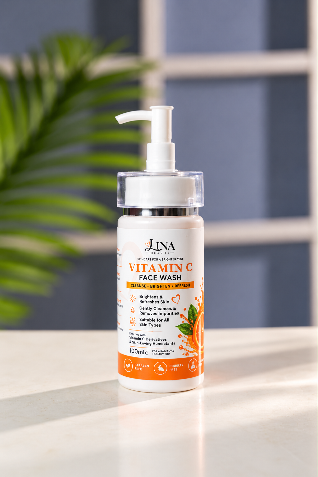 Lina Beauty Vitamin C Face Wash