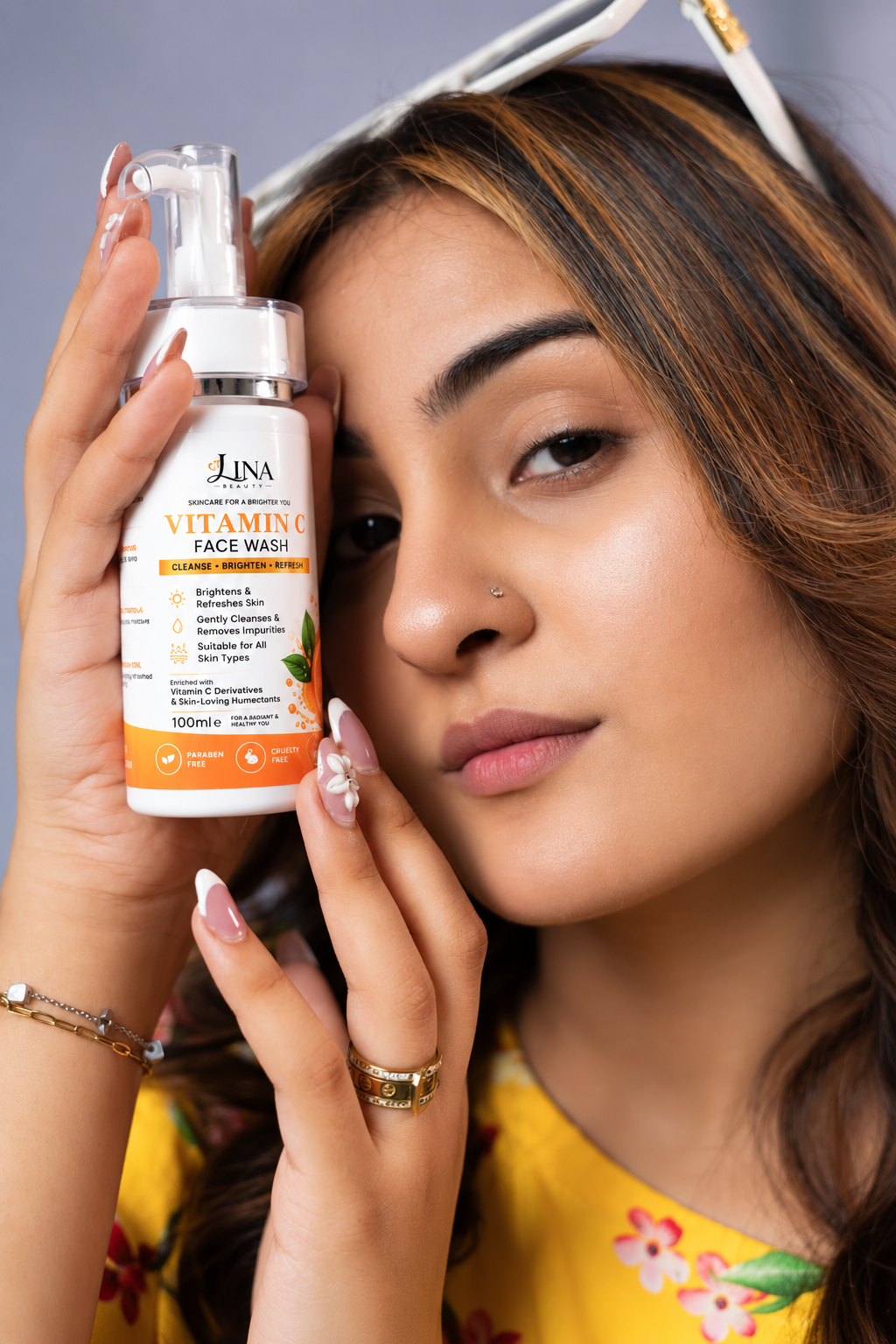 Lina Beauty Vitamin C Face Wash