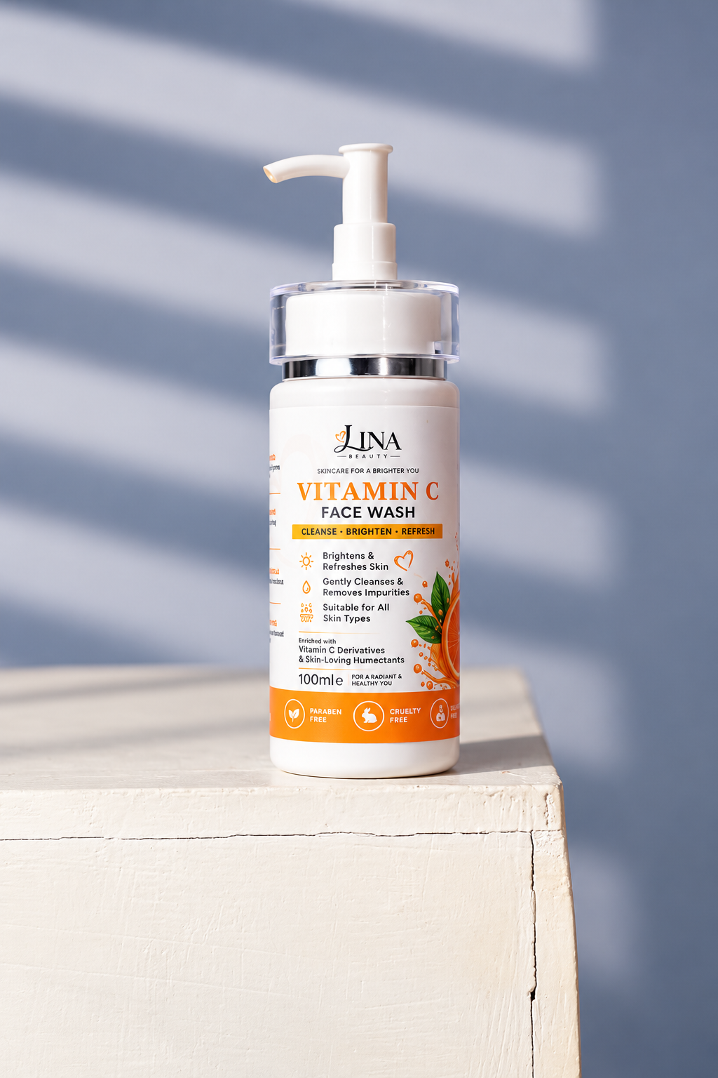 Lina Beauty Vitamin C Face Wash
